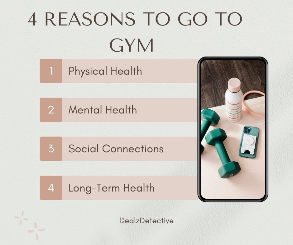 Why do people go to the gym? 
